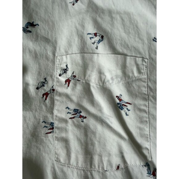 URBAN PIPELINE Men's Luchador Wrestling Button Down Shirt Size XXL - Picture 5 of 9